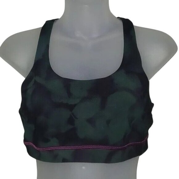 Lululemon Invigorate Green Sports Bra - Picture 1 of 4